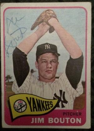 Bouton Topps 1965